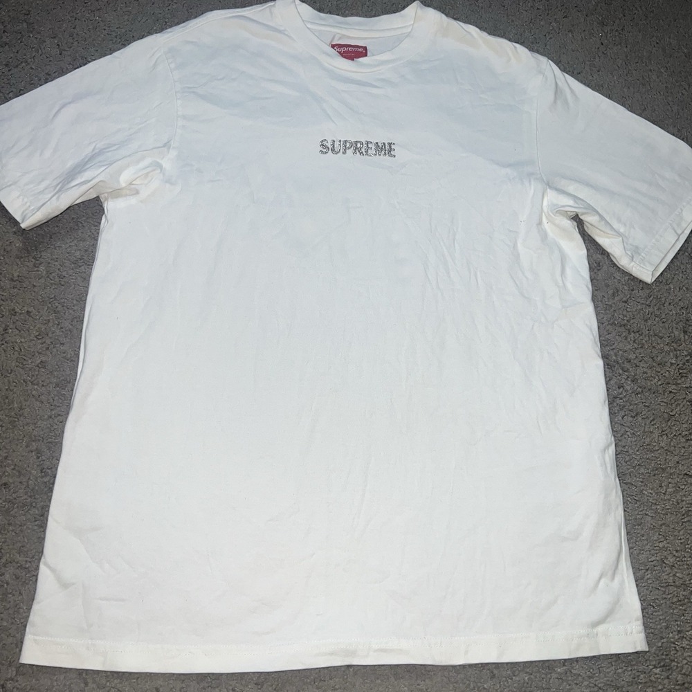 Rare Supreme Bullion Logo Tee Size Medium (M) - Picture 3 of 6